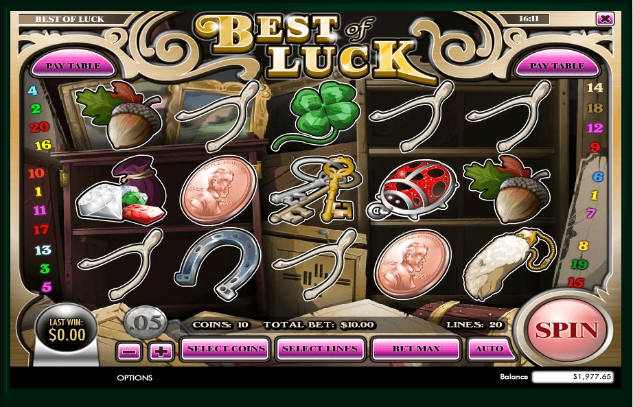 Best of Luck slot play free