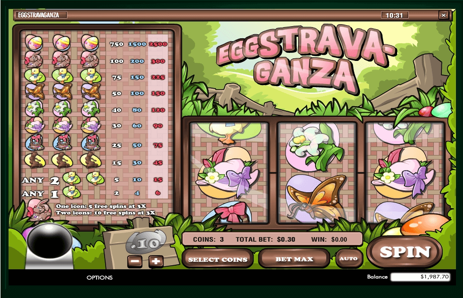 Eggstravaganza slot play free