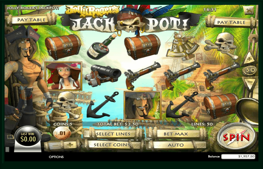 Play Jolly RogerS Jackpot Slot Machine Free With No Download