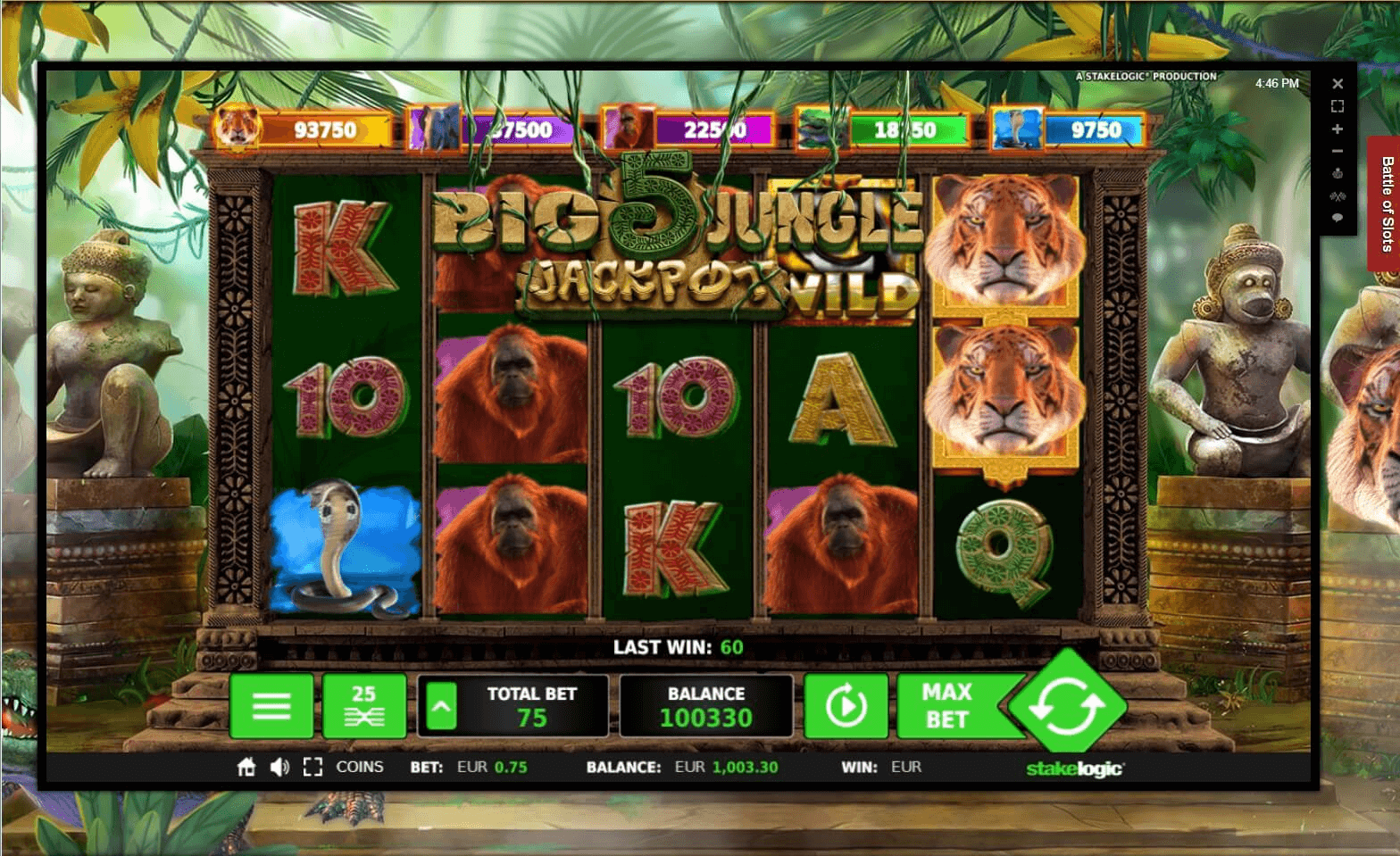 Big 5 Jungle Jackpot slot play free